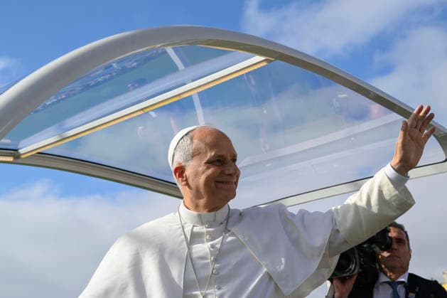 SPAIN - POPE LEO XIV LEADS A FOLY MASS AT THE GRAN CANARIA STAFIUM IN LAS PALMAS IN THE CANRY ISLAND OD GRAND CANARIA - 2026 6 11 Spain, Vatican, 2026 6 11 Pope Leo XIV leads a Holy mass at the Gran Canaria Stadium in Las Palmas on the Canary Island of Gran Canaria EDITORIAL USE ONLY - NO BOOKS Copyright: xVATICANxMEDIA CPPx