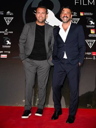 IPA85587190 - Taormina, 72nd Taormina Film Fest 2026 Night 2, red carpet. In the photo: Pio and Amedeo  Copyright: xManuelexMangiarottix xDxAvanzo Mangiarottix 85587190