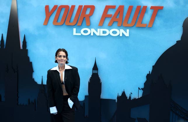 The UK premiere of Your Fault London at Cineworld Leicester Square in London, UK. Dani Girdwood attends the UK premiere of Your Fault London at Cineworld Leicester Square in London, UK. London Cineworld Leicester Square UK Copyright: xFredxDuvalx