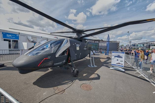 Sikorsky S-97 Raider Hubschrauber - ILA 2026 Internationale Luft- und Raumfahrtausstellung 2026 auf dem Flughafen Berlin Brandenburg (BER) Willy Brandt am 11.06.2026. ILA 2026 *** Sikorsky S 97 Raider helicopter ILA 2026 International Air and Space Exhibition 2026 at Berlin Brandenburg Airport BER Willy Brandt on 11 06 2026 ILA 2026