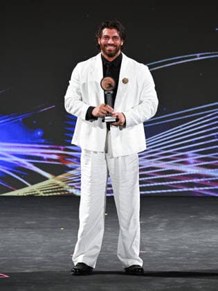 IPA85590375 - Taormina, 72nd Taormina Film Fest 2026 Night 2, Awards Ceremony. Pictured: Can Yaman  Copyright: xManuelexMangiarottix xDxAvanzo Mangiarottix 85590375