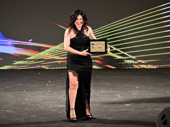 IPA85589120 - Taormina, 72nd Taormina Film Fest 2026 Night 2, Awards Ceremony Pictured: Giusy Ferreri  Copyright: xMaurizioxD avanzox xDxAvanzo Mangiarottix 85589120