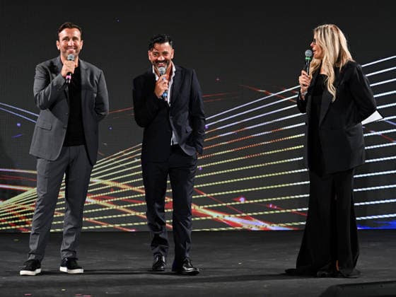 IPA85589199 - Taormina, 72nd Taormina Film Fest 2026 Night 2, Awards Ceremony. In the photo: Pio and Amedeo, Tiziana Rocca  Copyright: xManuelexMangiarottix xDxAvanzo Mangiarottix 85589199