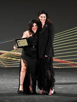 IPA85589223 - Taormina, 72nd Taormina Film Fest 2026 Night 2, Awards Ceremony. Pictured: Giusy Ferreri, Anna Valle  Copyright: xManuelexMangiarottix xDxAvanzo Mangiarottix 85589223