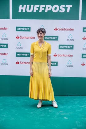 Photocall of the 14th anniversary party of El HuffPost Laura Pamplona during the photocall on the occasion of the 14th anniversary of El HuffPost, at the Museo Lázaro Galdiano, on June 11, 2026, in Madrid Spain The event brings together numerous personalities from politics, culture, journalism and entertainment to commemorate the trajectory of the digital newspaper of Grupo Prisa in the Spanish news scene Spain  Copyright: xRicardoxRubiox 7590432