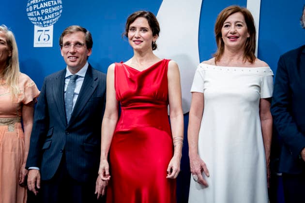 Gala commemorating the 75th Anniversary of the Planeta Prize in Madrid José Luis Martínez Almeida, Isabel Díaz Ayuso, Francina Armengol during the institutional act of the 75th Anniversary of the Planeta Prize, at the Palacio de Cibeles, on June 11, 2026, in Madrid Spain This literary meeting, under the presidency of publisher José Creuheras, reviews the history of the award and of Grupo Planeta, created in 1949, and its role in the promotion of literature in Spanish During the gala, tribute is paid to the winners of the award and to the works that have marked the history of the event A Pé MADRID Espana MADRID Espana Espana Espana Espana  Copyright: xA.xPÃ rezxMecax 7590661