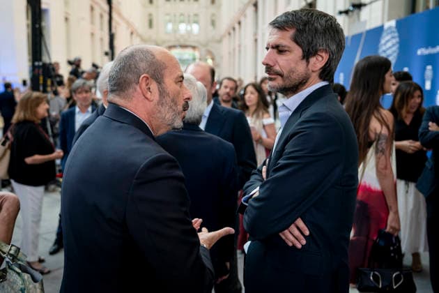 Gala commemorating the 75th Anniversary of the Planeta Prize in Madrid The President of the Senate, Pedro Rollán and the Minister of Culture, Ernest Urtasun during the institutional act of the 75th Anniversary of the Planeta Prize, at the Palacio de Cibeles, on June 11, 2026, in Madrid Spain This literary event, under the chairmanship of publisher José Creuheras, reviews the history of the award and of Grupo Planeta, created in 1949, and its role in promoting literature in Spanish, under the chairmanship of publisher José Creuheras, reviews the history of the award and of Grupo Planeta, created in 1949, and its role in the promotion of literature in Spanish During the gala, tribute is paid to the winners of the award and to the works that  Copyright: xA.xPÃ rezxMecax 7590666