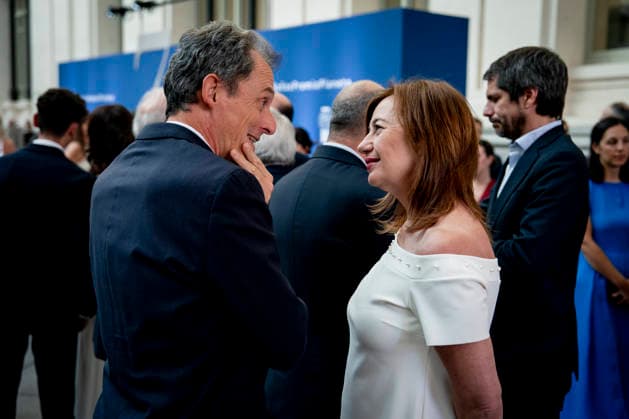 Gala commemorating the 75th Anniversary of the Planeta Prize in Madrid Pedro Duque and the president of the Congress of Deputies, Francina Armengol during the institutional act of the 75th Anniversary of the Planeta Prize, at the Palacio de Cibeles, on June 11, 2026, in Madrid Spain This literary meeting, under the presidency of publisher José Creuheras, reviews the history of the award and of Grupo Planeta, created in 1949, and its role in the promotion of literature in Spanish. During the gala, tribute will be paid to the winners of the award and to the works that have marked the history of the event A Pé MADRID Espana MADRID Espana Espana Espana  Copyright: xA.xPÃ rezxMecax 7590668
