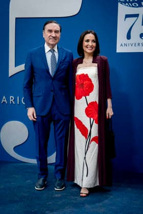 Gala commemorating the 75th Anniversary of the Planeta Prize in Madrid Pedro J Ramírez and Cruz Sánchez de Lara during the institutional act of the 75th Anniversary of the Planeta Prize, at the Palacio de Cibeles, on June 11, 2026, in Madrid Spain This literary event, under the presidency of the publisher José Creuheras, reviews the history of the award and of Grupo Planeta, created in 1949, and its role in promoting literature in Spanish, will review the history of the award and of Grupo Planeta, created in 1949, and its role in the promotion of literature in Spanish. During the gala, tribute will be paid to the winners of the award and to the works that have marked the history of the event A Pé MADRID Espana MADRID Espana Espana Espana  Copyright: xA.xPÃ rezxMecax 7590672