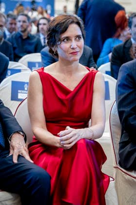 Gala commemorating the 75th Anniversary of the Planeta Prize in Madrid The president of the Community of Madrid, Isabel Díaz Ayuso during the institutional act of the 75th Anniversary of the Planeta Prize, at the Palacio de Cibeles, on June 11, 2026, in Madrid Spain This literary event, chaired by publisher José Creuheras, reviews the history of the award and of Grupo Planeta, created in 1949, and its role in promoting literature in Spanish, under the presidency of publisher José Creuheras, reviews the history of the award and of Grupo Planeta, created in 1949, and its role in the promotion of literature in Spanish. During the gala, tribute is paid to the winners of the award and to the works that have marked the history of the event A Pé  Copyright: xA.xPÃ rezxMecax 7590723