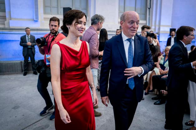 Gala commemorating the 75th Anniversary of the Planeta Prize in Madrid The president of the Community of Madrid, Isabel Díaz Ayuso during the institutional act of the 75th Anniversary of the Planeta Prize, at the Palacio de Cibeles, on June 11, 2026, in Madrid Spain This literary event, chaired by publisher José Creuheras, reviews the history of the award and of Grupo Planeta, created in 1949, and its role in promoting literature in Spanish, under the presidency of publisher José Creuheras, reviews the history of the award and of Grupo Planeta, created in 1949, and its role in the promotion of literature in Spanish. During the gala, tribute is paid to the winners of the award and to the works that have marked the history of the event A Pé  Copyright: xA.xPÃ rezxMecax 7590731