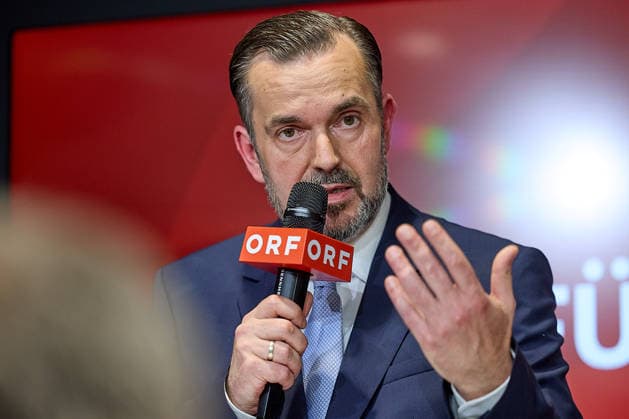 - Wien 12.06.2026 - Wahl ORF-Generaldirektor - Heute fand im ORF-Zentrum die vorgezogene Wahl des neuen Generaldirektors durch den ORF-Stiftungsrat statt. 9 Kandidatinnen waren zum heutigen Heraing vor dem Stiftungsrat geladen. Nach über 15 Stunden an Hearings der 9 KandidatInnen und der anschliessenden Wahl im Stiftungsrat wurde der die neue Generaldirektorin den Medien im Rahmen einer PK vorgestellt. PHOTO: der neue ORF-Generaldirektor Clemens Pig ehemaliger CEO der APA. Vienna (AUSTRIA) - Election of the ORF Director-General – Today, the ORF Foundation Board held an early election for the new Director-General at the ORF Centre. Österreichischer Rundfunk, öffentlich rechtlicher, Staatsfunk, Generaldirektorin, Wahl, ORF, TV, Radio 