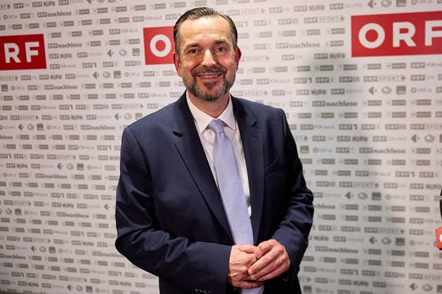 - Wien 12.06.2026 - Wahl ORF-Generaldirektor - Heute fand im ORF-Zentrum die vorgezogene Wahl des neuen Generaldirektors durch den ORF-Stiftungsrat statt. 9 Kandidatinnen waren zum heutigen Heraing vor dem Stiftungsrat geladen. Nach über 15 Stunden an Hearings der 9 KandidatInnen und der anschliessenden Wahl im Stiftungsrat wurde der die neue Generaldirektorin den Medien im Rahmen einer PK vorgestellt. PHOTO: der neue ORF-Generaldirektor Clemens Pig ehemaliger CEO der APA. Vienna (AUSTRIA) - Election of the ORF Director-General – Today, the ORF Foundation Board held an early election for the new Director-General at the ORF Centre. Österreichischer Rundfunk, öffentlich rechtlicher, Staatsfunk, Generaldirektorin, Wahl, ORF, TV, Radio 