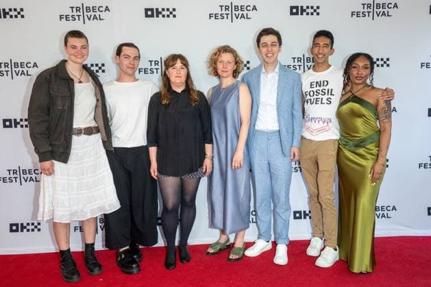 RECORD DATE NOT STATED Just Look Up Premiere, 25th Tribeca Film Festival (NEW) "Just Look Up" Premiere, 25th Tribeca Film Festival. June 11, 2026, New York, New York, USA: (L-R) Lauren, Maxwell, Betsy Hershey, Emma Wall, Michael Greenberg, Bala and Cheyenne attend the "Just Look Up" Premiere during the 2026 Tribeca Film Festival at SVA Theater on June 11, 2026 in New York City. (Credit: M10s TheNews2)(Foto: M10S Thenews2 imago images) Just Look Up Premiere, 25th Tribeca Film Festival  Copyright: xM10sx