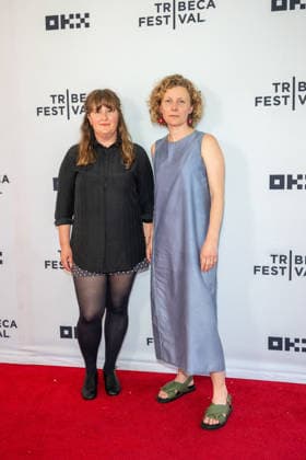 Just Look Up Premiere, 25th Tribeca Film Festival in New York, USA - 11 Jun 2026 (L-R) Betsy Hershey and Emma Wall attend the Just Look Up Premiere during the 2026 Tribeca Film Festival at SVA Theater. New York United States Copyright: xRonxAdarx xSOPAxImagesx _radar_jlu_06112026_00010
