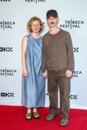 June 11, 2026, New York, United States: (L-R) Emma Wall and Jeremy Strong attend the Just Look Up Premiere during the 2026 Tribeca Film Festival at SVA Theater. New York United States - ZUMAs197 20260611_aaa_s197_069 Copyright: xRonxAdarx