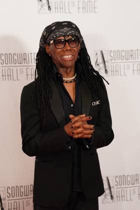Nile Rodgers at arrivals for 2026 Songwriters Hall of Fame, New York Marriott Marquis Hotel, New York, NY, June 11, 2026. Photo By: Kristin Callahan Everett Collection 2026 Songwriters Hall of Fame PUBLICATIONXNOTxINxCANxCHNxFRAxITAxJPNxNORxPOLxRUSxESPxUKxUSA