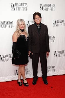 Julie Lebiedzinski, John Fogerty at arrivals for 2026 Songwriters Hall of Fame, New York Marriott Marquis Hotel, New York, NY, June 11, 2026. Photo By: Kristin Callahan Everett Collection 2026 Songwriters Hall of Fame PUBLICATIONXNOTxINxCANxCHNxFRAxITAxJPNxNORxPOLxRUSxESPxUKxUSA