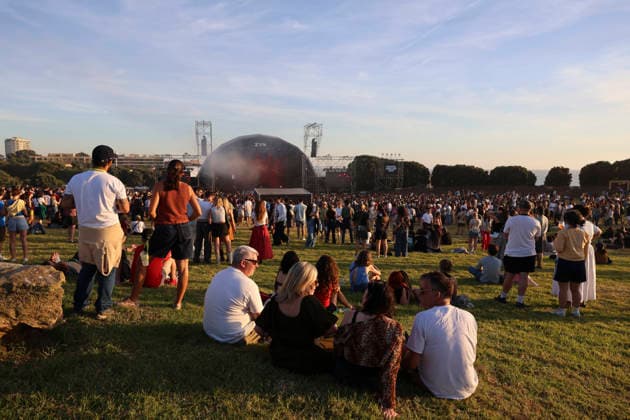 June 11, 2026, Porto, Portugal: Festival goers watch the concerts on the first day of the Primavera Sound Porto festival. Porto Portugal  - ZUMAs197 20260611_aaa_s197_092 Copyright: xRitaxFrancax