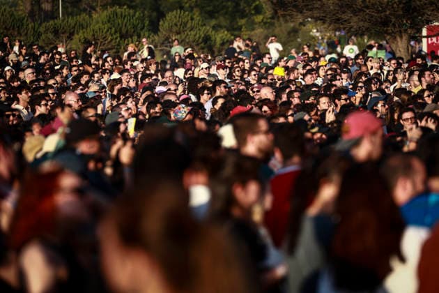 June 11, 2026, Porto, Portugal: Festival goers watch the concerts on the first day of the Primavera Sound Porto festival. Porto Portugal - ZUMAs197 20260611_aaa_s197_094 Copyright: xRitaxFrancax