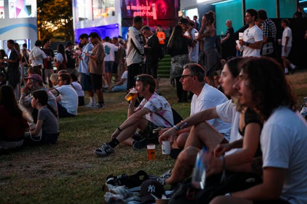 June 11, 2026, Porto, Portugal: Festival goers watch the concerts on the first day of the Primavera Sound Porto festival. Porto Portugal  - ZUMAs197 20260611_aaa_s197_110 Copyright: xRitaxFrancax