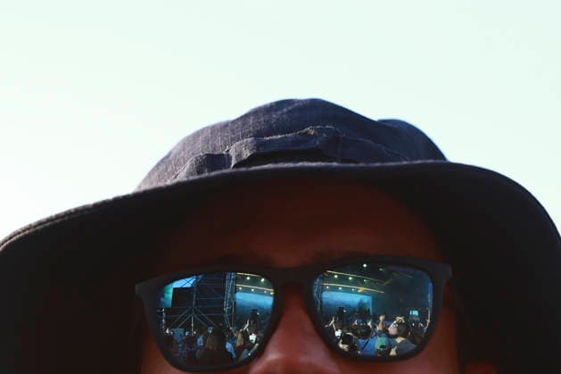 June 11, 2026, Porto, Portugal: A festival goer looks on during the first day of the Primavera Sound Porto festival. Porto Portugal - ZUMAs197 20260611_aaa_s197_114 Copyright: xRitaxFrancax