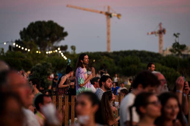 June 11, 2026, Porto, Portugal: Festival goers watch the concerts on the first day of the Primavera Sound Porto festival. Porto Portugal - ZUMAs197 20260611_aaa_s197_165 Copyright: xRitaxFrancax