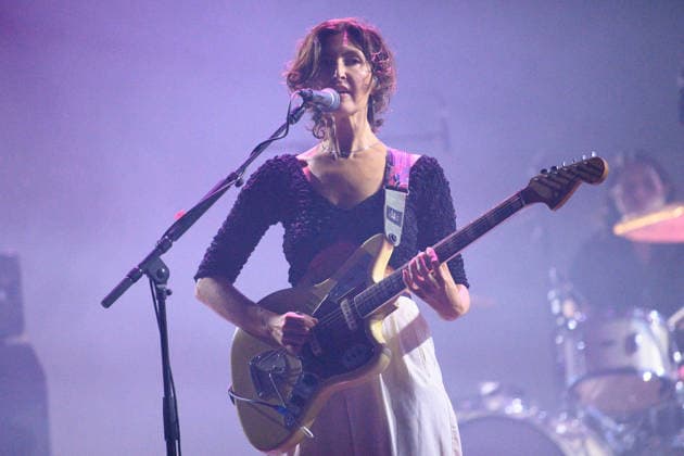 Warpaint Perform at Meltdown Festival 2026, Royal Festival Hall, London, UK - 11 June 2026 Lead singer guitarist Emily Kokal of American indie rock band Warpaint performs at The Meltdown Festival at Royal Festival Hall in London, England, UK on Thursday 11 June 2026., Credit:Justin Ng Avalon UK, England, London, Royal Festival Hall  Copyright: xJustinxNgx xAvalonx 1109570368