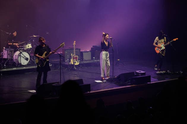 Warpaint Perform at Meltdown Festival 2026, Royal Festival Hall, London, UK - 11 June 2026 (L-R) - bassist Jenny Lee Lindberg, lead singer guitarist Emily Kokal and singer guitarist Theresa Wayman of American indie rock band Warpaint performs at The Meltdown Festival at Royal Festival Hall in London, England, UK on Thursday 11 June 2026., Credit:Justin Ng Avalon UK, England, London, Royal Festival Hall  Copyright: xJustinxNgx xAvalonx 1109570390