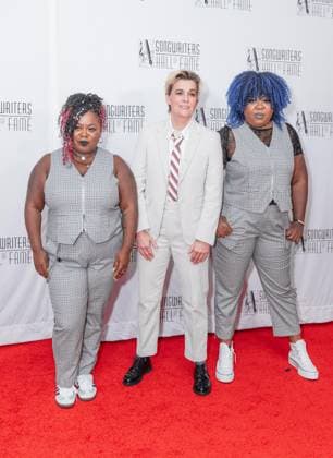 June 12, 2026, Bronx, New York, USA: Chauntee Ross, Brandi Carlile and Monique Ross attend Songwriters Hall Of Fame Annual Induction And Awards Gala at Marriott Marquis Times Square in New York, NY on June 11, 2026. Bronx USA  - ZUMAr339 20260612_znp_r339_094 Copyright: xLevxRadinx