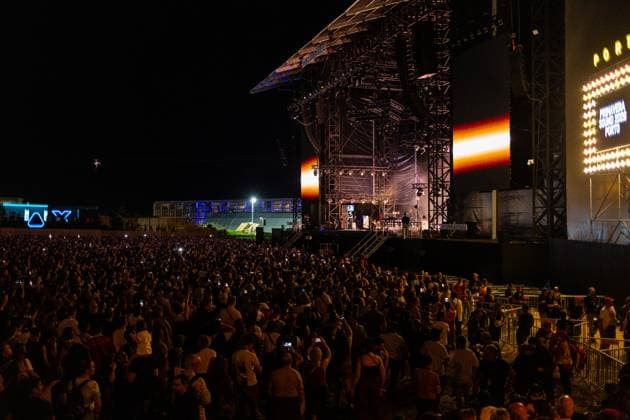 June 11, 2026, Porto, Portugal: Festival?goers attend the concert during The xx performance at Primavera Sound Porto 2026 at Parque da Cidade. Porto Portugal - ZUMAs197 20260611_aaa_s197_369 Copyright: xDiogoxBaptistax