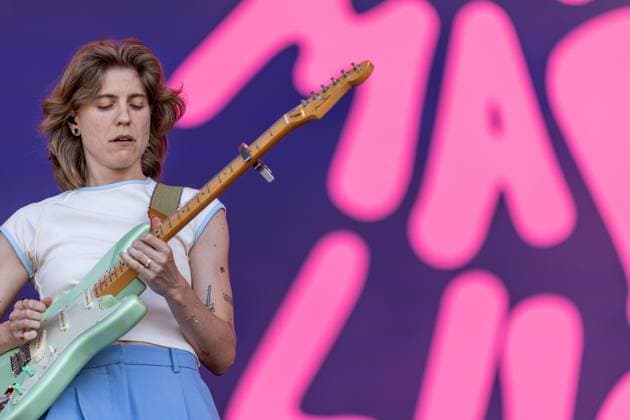 Primavera Sound Porto kicks off at city park - 11 Jun 2026 Portuguese singer Inês Marques Lucas performs during the Primavera Sound Porto 2026 at Parque da Cidade on the first day of the festival. Porto Portugal Copyright: xDiogoxBaptistax xSOPAxImagesx DB_PS261DAY_0021
