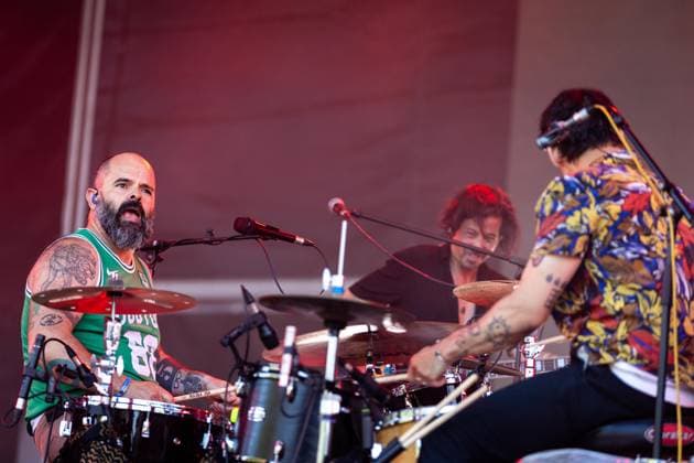June 11, 2026, Porto, Portugal: Portuguese band PAUS performs during the Primavera Sound Porto 2026 at Parque da Cidade. Porto Portugal  - ZUMAs197 20260611_aaa_s197_590 Copyright: xDiogoxBaptistax