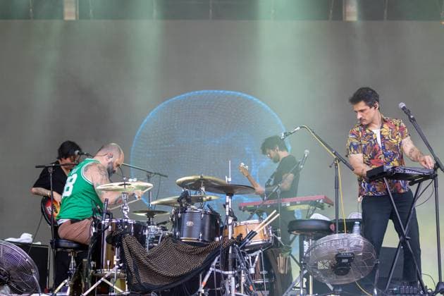 June 11, 2026, Porto, Portugal: Portuguese band PAUS performs during the Primavera Sound Porto 2026 at Parque da Cidade. Porto Portugal  - ZUMAs197 20260611_aaa_s197_599 Copyright: xDiogoxBaptistax