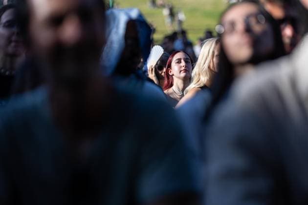 June 11, 2026, Porto, Portugal: Festival?goers attend a concert during the Primavera Sound Porto 2026 at Parque da Cidade on the first day of the festival. Porto Portugal - ZUMAs197 20260611_aaa_s197_554 Copyright: xDiogoxBaptistax