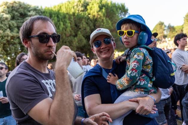 June 11, 2026, Porto, Portugal: Festival?goers attend a concert during the Primavera Sound Porto 2026 at Parque da Cidade on the first day of the festival. Porto Portugal - ZUMAs197 20260611_aaa_s197_589 Copyright: xDiogoxBaptistax