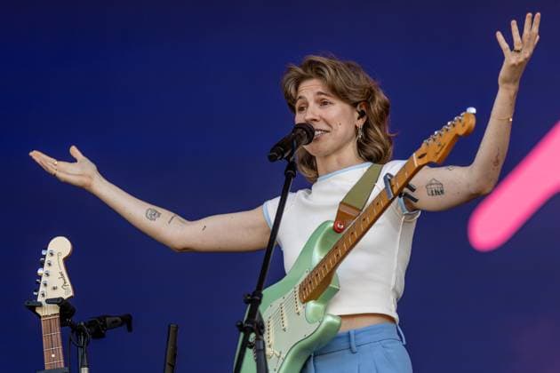 June 11, 2026, Porto, Portugal: Portuguese singer InÃªs Marques Lucas performs during the Primavera Sound Porto 2026 at Parque da Cidade on the first day of the festival. Porto Portugal - ZUMAs197 20260611_aaa_s197_587 Copyright: xDiogoxBaptistax