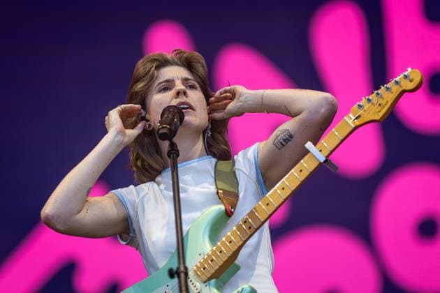 June 11, 2026, Porto, Portugal: Portuguese singer InÃªs Marques Lucas performs during the Primavera Sound Porto 2026 at Parque da Cidade on the first day of the festival. Porto Portugal - ZUMAs197 20260611_aaa_s197_594 Copyright: xDiogoxBaptistax