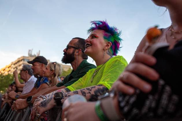 June 11, 2026, Porto, Portugal: Festival?goers attend the Primavera Sound Porto 2026 at Parque da Cidade on the first day of the festival. Porto Portugal - ZUMAs197 20260611_aaa_s197_596 Copyright: xDiogoxBaptistax