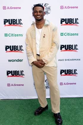 Jacquernst F. Filias at arrivals for Opening Night of Free Shakespeare in the Park s ROMEO & JULIET, The Delacorte Theater in Central Park, New York, NY, June 11, 2026. Photo By: Ryan Billings Everett Collection Opening Night of Free Shakespeare in the Park s ROMEO & JULIET PUBLICATIONXNOTxINxCANxCHNxFRAxITAxJPNxNORxPOLxRUSxESPxUKxUSA
