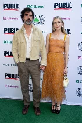 Hamish Linklater, Lily Rabe at arrivals for Opening Night of Free Shakespeare in the Park s ROMEO & JULIET, The Delacorte Theater in Central Park, New York, NY, June 11, 2026. Photo By: Ryan Billings Everett Collection Opening Night of Free Shakespeare in the Park s ROMEO & JULIET PUBLICATIONXNOTxINxCANxCHNxFRAxITAxJPNxNORxPOLxRUSxESPxUKxUSA