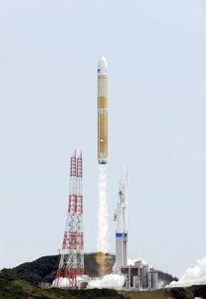 Japan launches H3 rocket A Japanese H3 rocket lifts off from the Tanegashima Space Center in Kagoshima Prefecture, southwestern Japan, on June 12, 2026. It marked the country s first rocket launch powered solely by liquid-fuel engines.  A14AA0005618499P