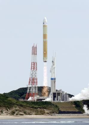 Japan launches H3 rocket A Japanese H3 rocket lifts off from the Tanegashima Space Center in Kagoshima Prefecture, southwestern Japan, on June 12, 2026. It marked the country s first rocket launch powered solely by liquid-fuel engines.  A14AA0005618504P