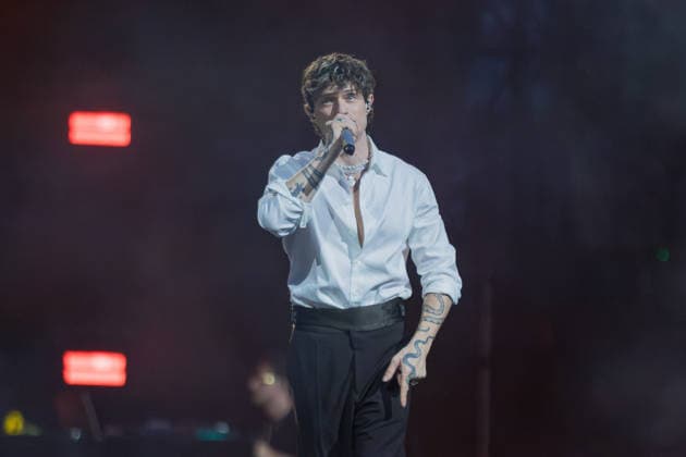 Music Concert - Irama - San Siro Irama (Filippo Maria Fanti) Milan Stadio San Siro Italy Copyright: xLucaxMicheli TSCKx xLiveMediax LPM_2511100