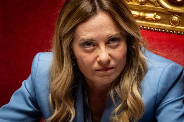 Speech by Italian Prime Minister Giorgia Meloni to the Italian Senate in Rome - 11 Jun 2026 Italian Prime Minister Giorgia Meloni addresses the Italian Senate ahead of the next European Council meeting at Palazzo Madama. Rome Italy Copyright: xStefanoxCostantinox xSOPAxImagesx SCOSTANTINO_26POL2885