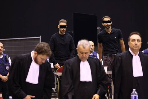 Accused Paolo Falzone and Accused Antonino Falzone pictured during the verdict session of the trial of P. and A. Falzone, at the Court of Appeal of Mons, on Friday 12 June 2026. The trial of the two men concerns the 2022 tragedy in Strepy-Bracquegnies, where a car plowed into a carnival parade around 5:00. Six people died at the scene, and a seventh months later in the hospital. P. Falzone is charged with seven murder and 81 attempted murder. A. Falzone with failure to render aid to a person in danger.  VIRGINIExLEFOUR 177311895