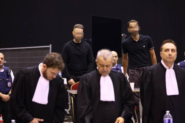 Accused Paolo Falzone and Accused Antonino Falzone pictured during the verdict session of the trial of P. and A. Falzone, at the Court of Appeal of Mons, on Friday 12 June 2026. The trial of the two men concerns the 2022 tragedy in Strepy-Bracquegnies, where a car plowed into a carnival parade around 5:00. Six people died at the scene, and a seventh months later in the hospital. P. Falzone is charged with seven murder and 81 attempted murder. A. Falzone with failure to render aid to a person in danger.  VIRGINIExLEFOUR 177311955