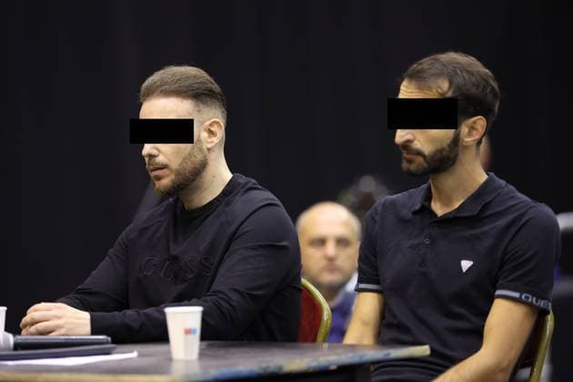 Accused Paolo Falzone and Accused Antonino Falzone pictured during the verdict session of the trial of P. and A. Falzone, at the Court of Appeal of Mons, on Friday 12 June 2026. The trial of the two men concerns the 2022 tragedy in Strepy-Bracquegnies, where a car plowed into a carnival parade around 5:00. Six people died at the scene, and a seventh months later in the hospital. P. Falzone is charged with seven murder and 81 attempted murder. A. Falzone with failure to render aid to a person in danger.  VIRGINIExLEFOUR 177312746