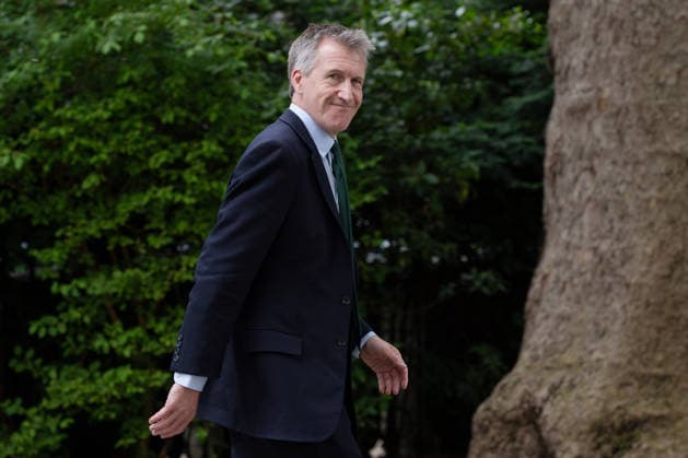 UK Defence Secretary Dan Jarvis leaves at 10 Downing Street after appointment LONDON, UNITED KINGDOM - JUNE 12: UK Defence Secretary Dan Jarvis departs 10 Downing Street in central London a day after being appointed to the role following the resignation of John Healey over a dispute on defence spending and the delayed Defence Investment Plan, in London, United Kingdom, on June 12, 2026. Thomas Krych Anadolu London United Kingdom. Editorial use only. Please get in touch for any other usage.  Copyright: x2026xAnadoluxThomasxKrychx