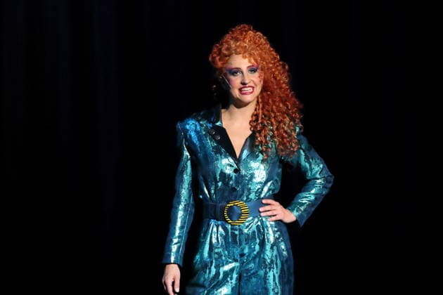 Maria-Danae Bansen während der Fotoprobe für Mokka-Hits und Milchbar-Träume in der Komischen Oper im Schillertheater in Berlin, 11. Juni 2026. Revue von Axel Ranisch und Adam Benzwi. Musikalische Leitung Adam Benzwi. Szenische Einrichtung Axel Ranisch. Bühne Saskia Wunsch. Kostüme Alfred Mayerhofer. Premiere ist am 14. Juni 2026. Komische Oper Berlin Mokka-Hits und Milchbar-Träume *** Maria Danae Bansen during the photo rehearsal for Mokka Hits and Milk Bar Dreams at the Komische Oper im Schillertheater in Berlin, June 11, 2026 Revue by Axel Ranisch and Adam Benzwi Musical direction Adam Benzwi Scenic design Axel Ranisch Stage design Saskia Wunsch Costumes Alfred Mayerhofer Premiere is on June 14, 2026 Komische Oper Berlin Mokka